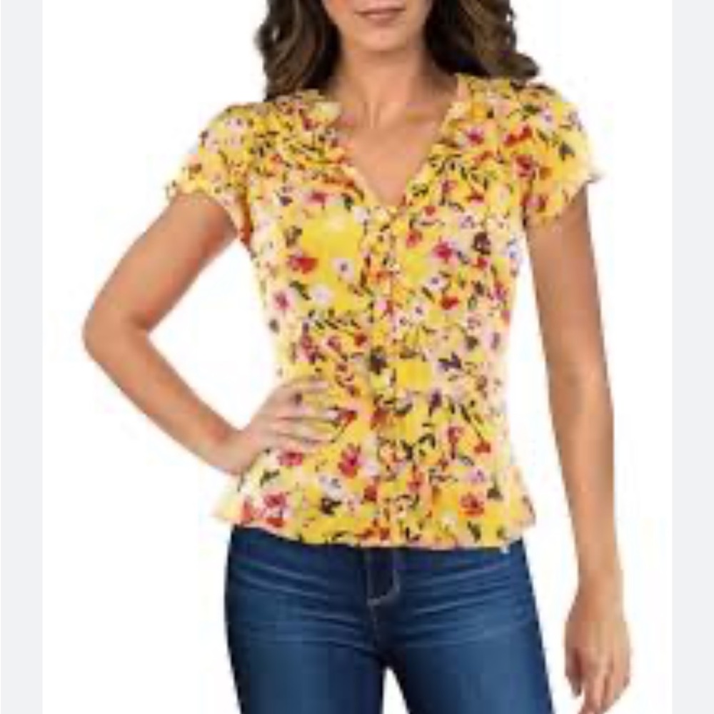 Jessica Simpson NWT Floral Top - size XS